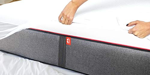 Morfeo - Protector de Colchón Impermeable Hipoalergénico de Bambú, Transpirable, Silencioso y Lavable para Cama de 105x190