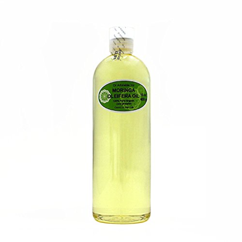 Moringa Oleifera - Aceite para el oído (100 % puro orgánico, prensado en frío, 350 g), color rosa