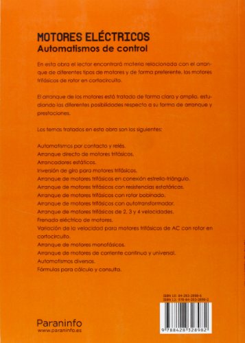 Motores eléctricos. Automatismos de control