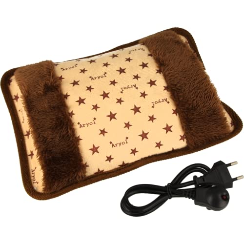 MovilCom® Bolsa de Agua Caliente Eléctrica | Caliente en 15 min | Calientamanos | Dolor muscular, espalda, menstrual (Mod 295)