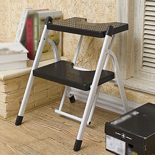MTYLX Taburete Escalonado de Doble Propósito para el Hogar Al Aire Libre, Escalera Plegable Escalera Escalera Plegable de Espesamiento Silla Escalera Mecánica de Doble Uso Escalera de Escalada Interi
