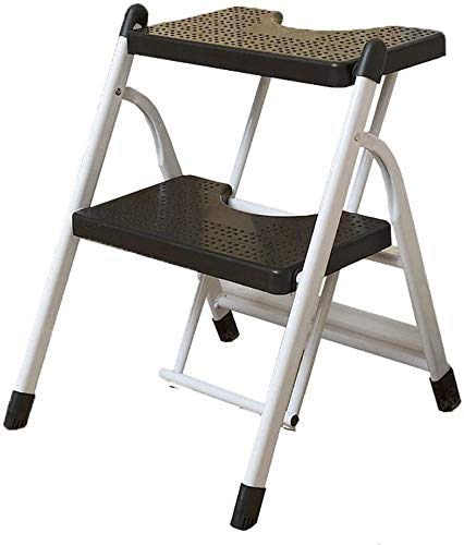 MTYLX Taburete Escalonado de Doble Propósito para el Hogar Al Aire Libre, Escalera Plegable Escalera Escalera Plegable de Espesamiento Silla Escalera Mecánica de Doble Uso Escalera de Escalada Interi
