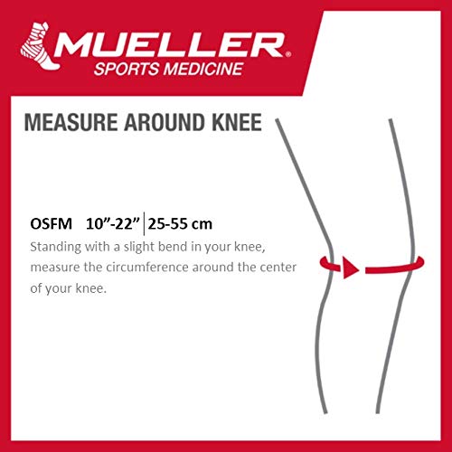 Mueller Jumpers - Rodillera, color rojo