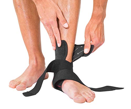 Mueller Tobillera ajustable para adultos, color negro, universal