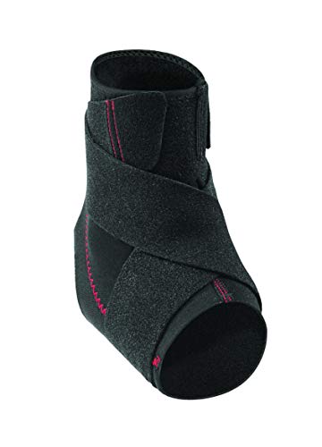 Mueller Tobillera ajustable para adultos, color negro, universal