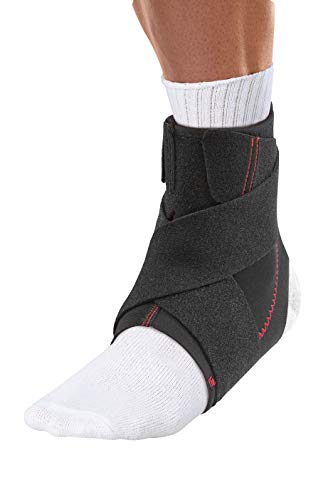 Mueller Tobillera ajustable para adultos, color negro, universal