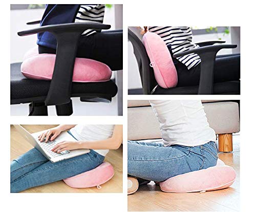 Multi-Dealine Cojín de asiento Dual Comfort Cushion Lift Hips Up, cojín de asiento elevador para ciática, coxis, dolor de cadera, alivio de presión en la espalda