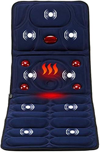Multi-Función De Masaje Shiatsu Mat, De Cuerpo Entero Colchón De Masaje, con Calor Eléctrico Mat Masaje para Silla De Amortiguador De La Manta para Corporal Calmante