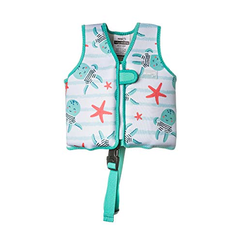 MUNDO PETIT - Chaleco Flotador de Ayuda a la flotabilidad Aprendizaje de la natación, para niños de 10 a 15 kg.(Pulpitos)