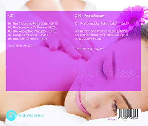Music for Massage - Relaxing Therapeutic Music for Spa, Massage, Relaxation [2CDs] Wellness Relax