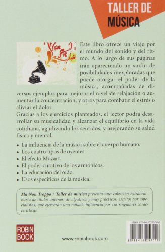 Musicoterapia: Iniciación, Técnicas Y Ejercicios (Taller De Musica)