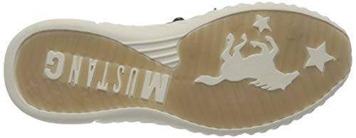 Mustang 1315-306-9, Zapatillas para Mujer, Negro (Schwarz 9), 37 EU