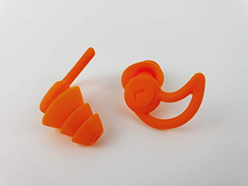 MUTE EARPLUGS. Tapones de oidos reutilizables diseñados para cancelar el ruido y así poder dormir mejor. También son impermeables y perfectos para el baño y la piscina.