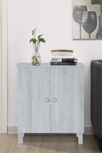 MyosHome - Mueble Zapatero Roble Polar De 60 x 33 x 70 cm Iris