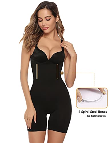 NA Pantalones Moldeadora para Mujer Abdominoplastia Elástica de Cintura Alta y Levantamiento de Cadera Fajas Reductoras Pantalones