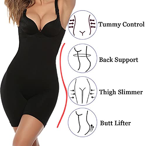 NA Pantalones Moldeadora para Mujer Abdominoplastia Elástica de Cintura Alta y Levantamiento de Cadera Fajas Reductoras Pantalones