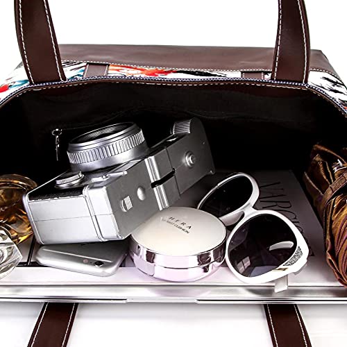 NaiiaN Correa de peso ligero para madres, mujeres, niñas, señoras, monedero para estudiantes, bolsos de hombro para compras, bolso de mano para carpa, bolsos
