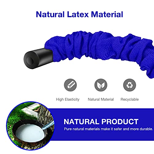 NamNiub Bandas Elásticas Fitness, Bandas de Resistencia Multifunción para Ejercicios Todo en 1, Gomas Elasticas Fitness con Guía de Ejercicios, Cintas Elásticas Musculación con Bolsa de Almacenamiento