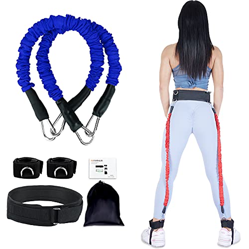 NamNiub Bandas Elásticas Fitness, Bandas de Resistencia Multifunción para Ejercicios Todo en 1, Gomas Elasticas Fitness con Guía de Ejercicios, Cintas Elásticas Musculación con Bolsa de Almacenamiento