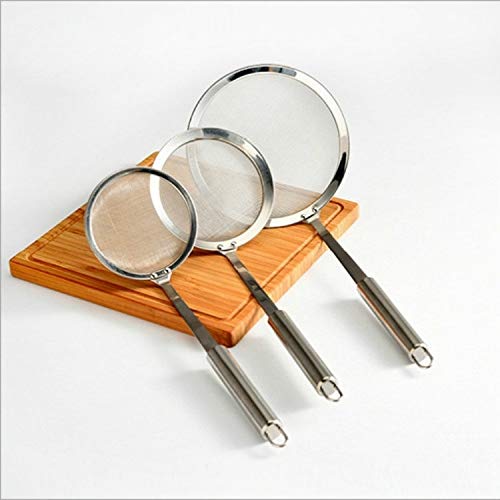 NANSHAN✅ HOMEKITCHEN ++ Acero Inoxidable Jugo de Fruta Caja de Aceite de Leche de Soja Olla Caliente Harina Filtro de heces Escape de Grasa De Hora de cocinar