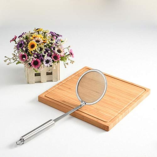 NANSHAN✅ HOMEKITCHEN ++ Acero Inoxidable Jugo de Fruta Caja de Aceite de Leche de Soja Olla Caliente Harina Filtro de heces Escape de Grasa De Hora de cocinar