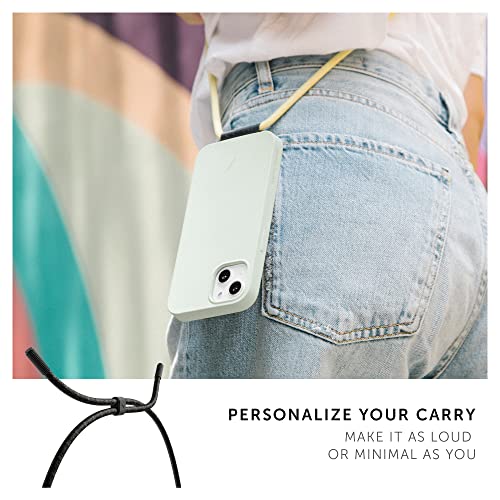 Native Union Bandolera – Bandolera Ajustable y Desmontable – Fabricada con Poliéster Reciclado rPET - Sólo para los Native Union Clic Classic y Clic Pop para iPhone 13, Pro & Pro MAX (Slate)