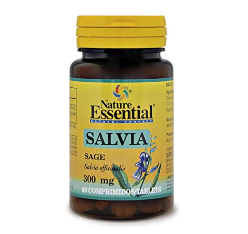 Nature Essential - Salvia 300 miligramos, 60 comprimidos