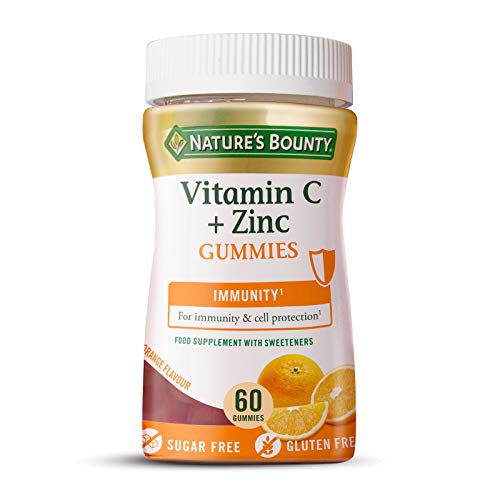 Nature's Bounty | Vitamina C y Zinc Gummies | 60 Gominolas