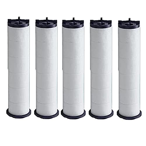 NAUXIU Ducha de Hélice de Alta Presión, Ducha Giratoria de 360 ​​°, Ducha de Mano de Alta Presión Elemento de filtro (Elemento de filtro)