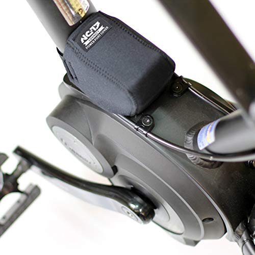 NC-17 Connect Carcasa Conector de alimentación E-Bike, Puerto de batería Power Cover, Negro, 4073