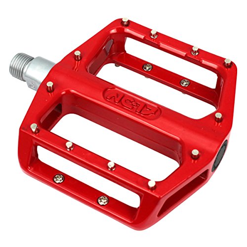NC-17 STD II Pro - Pedales para Bicicletas, Color Rojo, Talla n/a