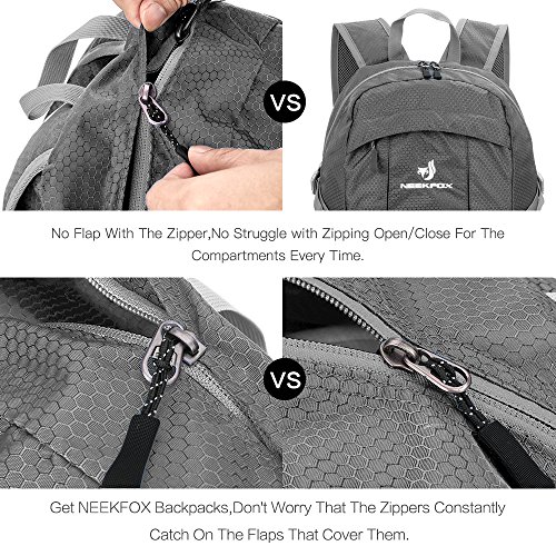 NEEKFOX Mochila Ligera y compacta para Viaje, Excursionismo o Uso Diario, Mochila para Acampar Plegable de 35 L, Mochila Deportiva Ultraligera para Exteriores