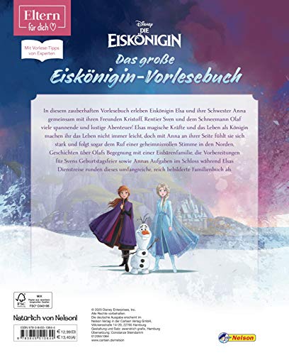 Nelson Disney Frozen - Libro de prelectura para padres (tapa dura), diseño de Frozen
