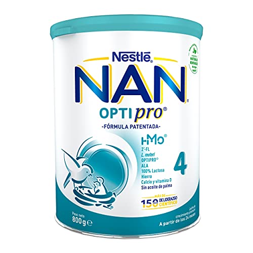 Nestlé Nan Optipro 4 Fórmula de Crecimiento en Polvo, 24 Meses +, 800g