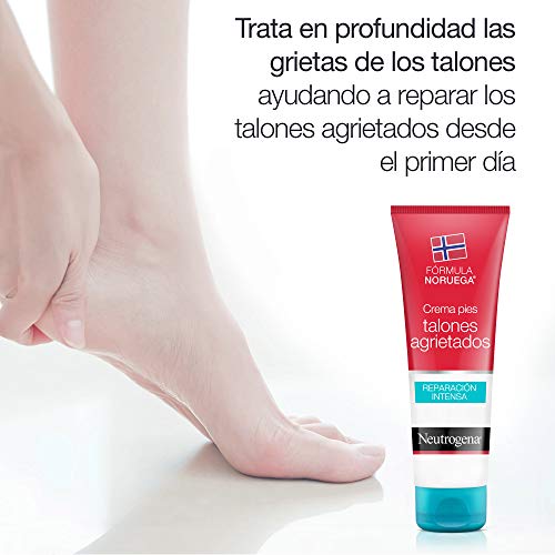 Neutrogena Crema Pies Talones Agrietados Hidratación Intensa, Fresh, 50 Mililitro