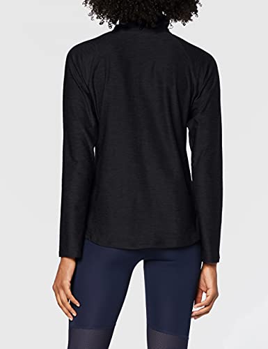 New Balance Sport Spacedye Camiseta de media cremallera, Mujer