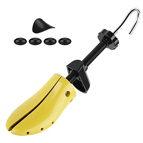 Nincha profesional estirador de zapatos de plástico duro árbol de zapato, longitud ajustable, la anchura de horma de zapato durable para hombres y mujeres (mujeres 36.5-40 EU)