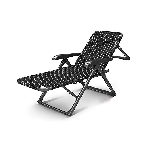 NO BRAND DUWX - Plegable Silla Reclinable, Cama Individual Portátil Oficina Reclinable Ajustable del Hospital Presidente Acompañando sillón (Color : Style 1)
