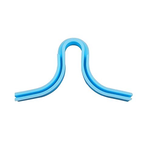 Nobranded Puente Nasal Anti Niebla para máscara, Evita Que Las Gafas se empañen máscara de Silicona sin Niebla máscara de Uso - Azul