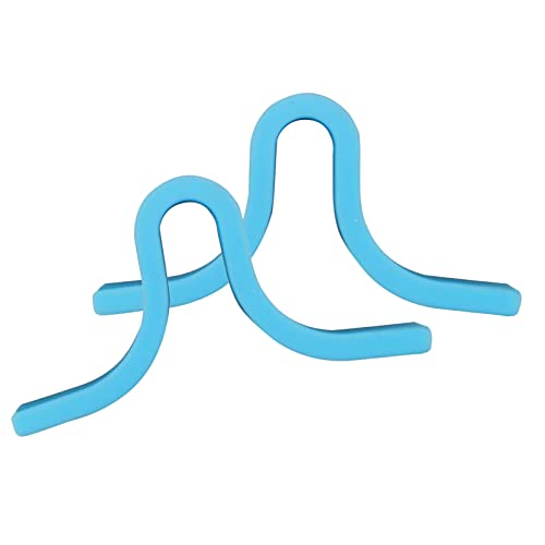 Nobranded Puente Nasal Anti Niebla para máscara, Evita Que Las Gafas se empañen máscara de Silicona sin Niebla máscara de Uso - Azul