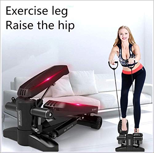NOBUNO Casa con Tranquila casa rodante Mini Bajar de Peso multifuncionales Pedal aparatos de Gimnasia para la Tercera Edad Steppers Joven Lose Weight