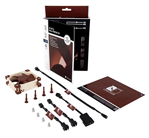 Noctua NF-A8 FLX, Ventilador Silencioso de Gran Calidad, 3 Pines (80 mm, Marrón)