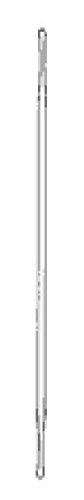 Nopa Estilete Abotonado 1 mm 11,5 cm 14,5cm, 1mm