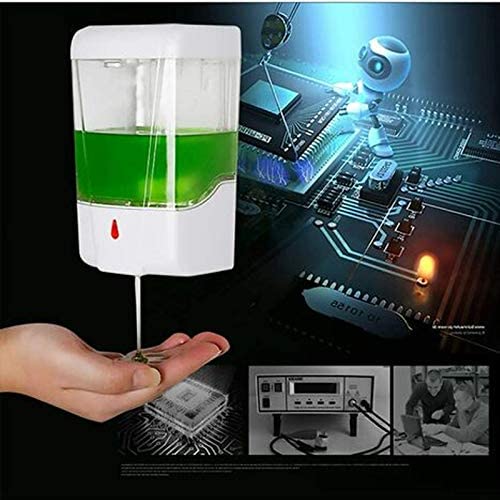 n&P - Dispensador de jabón automático para pared (700 ml)