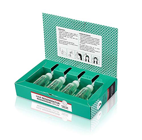 Nuggela & Sulé Tratamiento Regenerador Capilar, 4 Unidades de 10 Ml