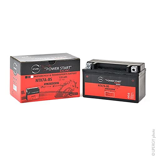NX - Batería Moto YTX7A-BS / NTX7A-BS 12V 6Ah