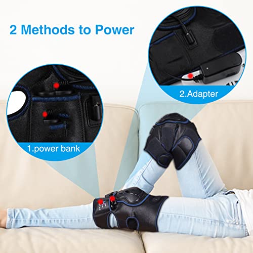 NXL Soporte para Correa De Hombro con CalefaccióN Equipo De CalefaccióN EléCtrica PortáTil Inturones De Cintura Infrarrojos InaláMbricos Manguito Rotador Terapia De FríO Y Calor