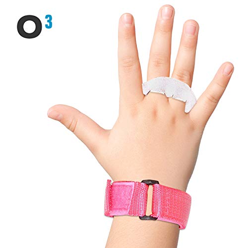 O3 - Manoplas de gimnasia para niños - Perfecto para el gimnasio en el suelo, los agrados (también para barras) - Protege la palma de las manos - Talla XS-S-M-L (M)
