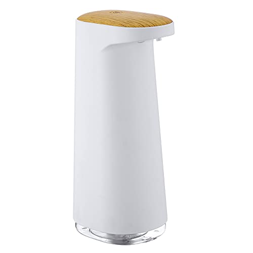 OISHO - Dispensador de jabón automático de 450 ml, dispensador de gel hidroalcohólico 450 ml con sensor infrarrojo