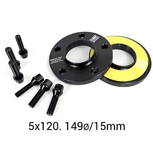 OMP SPEED SET SEPARADORES OMP 15MM 5X120 72.5 M12X1.5+14X1.25
